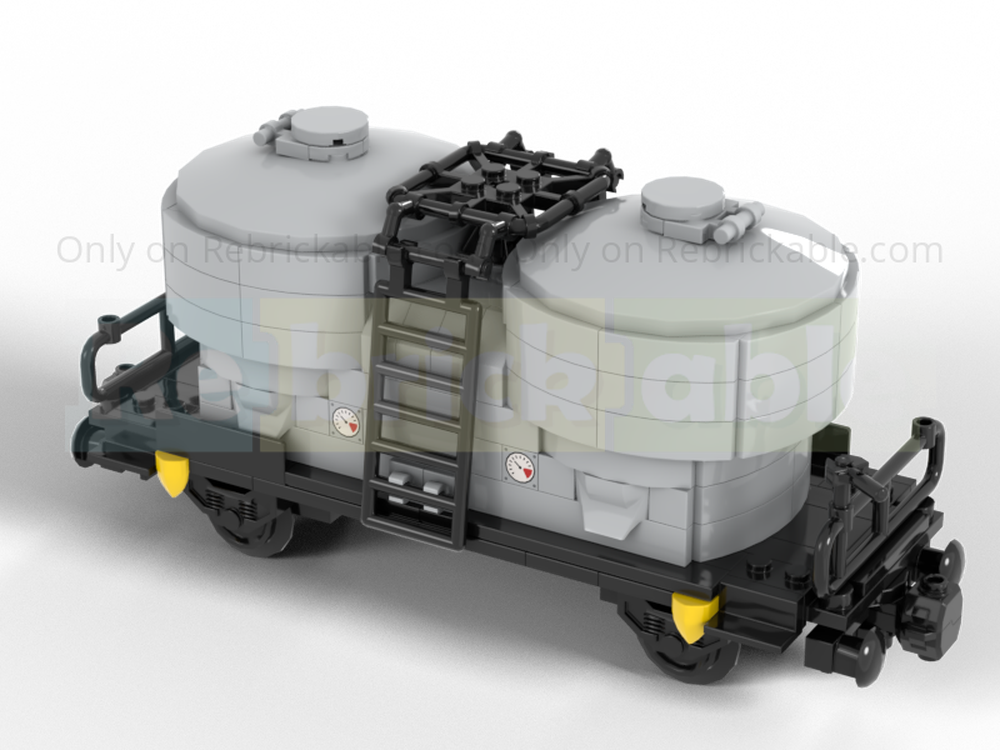 Lego 8wide DR cement container wagon "Ucs"
