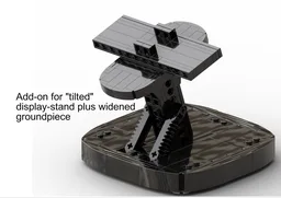 Alternate forward tilted stand for 10283 Spaceshuttle