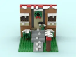 advent build #3- Christmas front yard