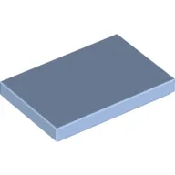 Tile 2 x 3 / Bright Light Blue