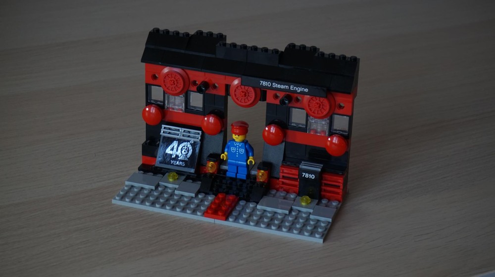 Lego Steam Engine Street 7810