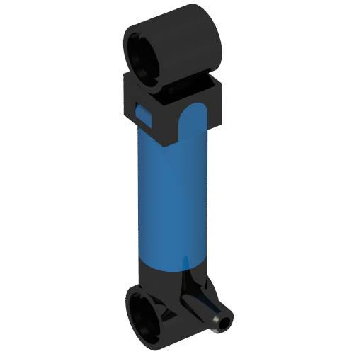 Lego Pneumatic Pump 1 x 5.5 / Blue