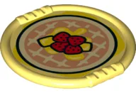 Duplo Disk with Pie Print