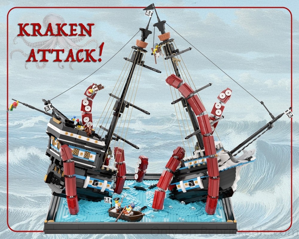 Lego Kraken Attack!