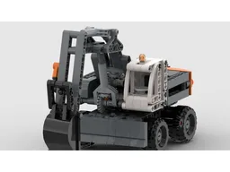 Wheeled excavator