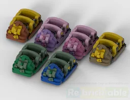 Alice in Wonderland Ride Vehicle Bundle