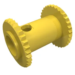 String Reel 2 x 2 Winch Drum / Yellow