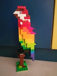 10715 Rainbow parrot