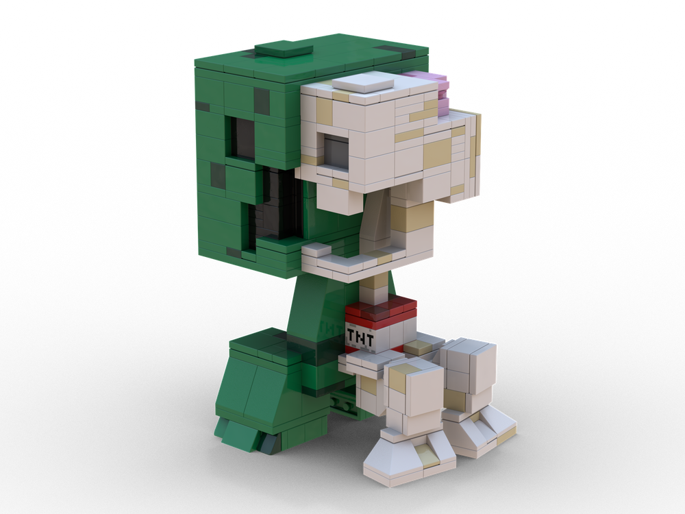 Lego Anatomy of a Creeper