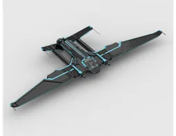 Tron Legacy Lightfighter Jet