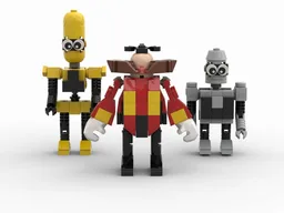 Dr. Eggman, Decoe and Bocoe from Sonic X