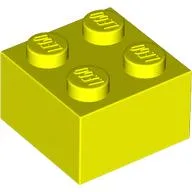 Brick 2 x 2 / Vibrant Yellow