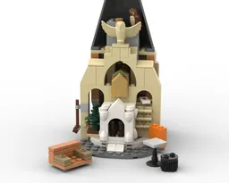 HP - Filch's tower with fireplace