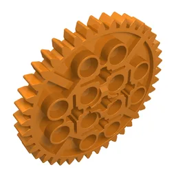 Technic Gear 40 Tooth / Orange