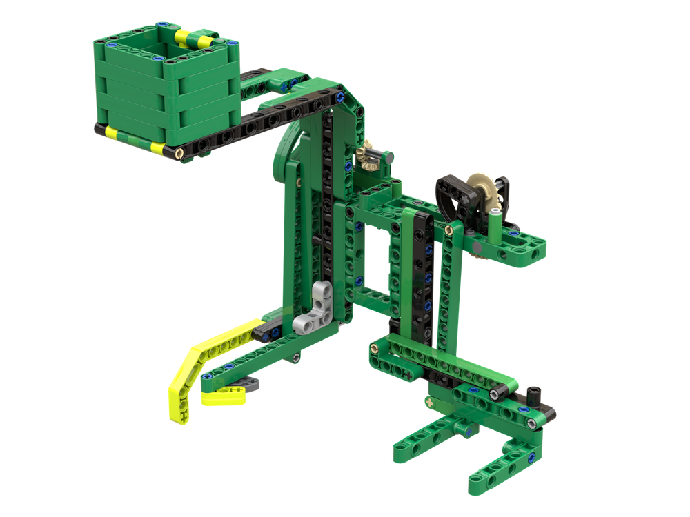 Lego FLL Submerged Green Attachment High Blocks