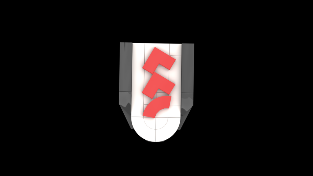 Lego Fulham FC Badge