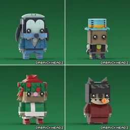 Mickey's Christmas Carol Brickheadz Bundle