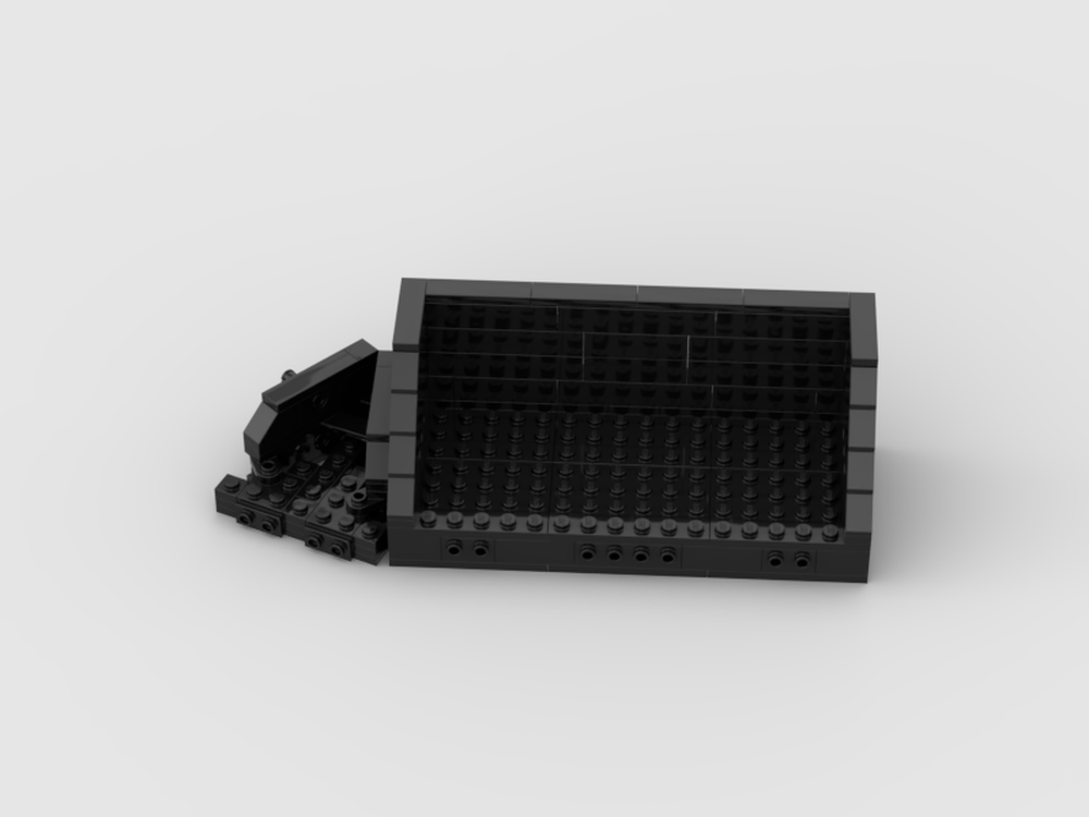 Lego Circle scene stand (blank)