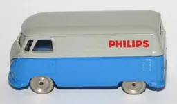 HO Scale VW Van - Blue Base, Philips Print