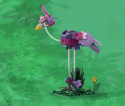 Long legged bird