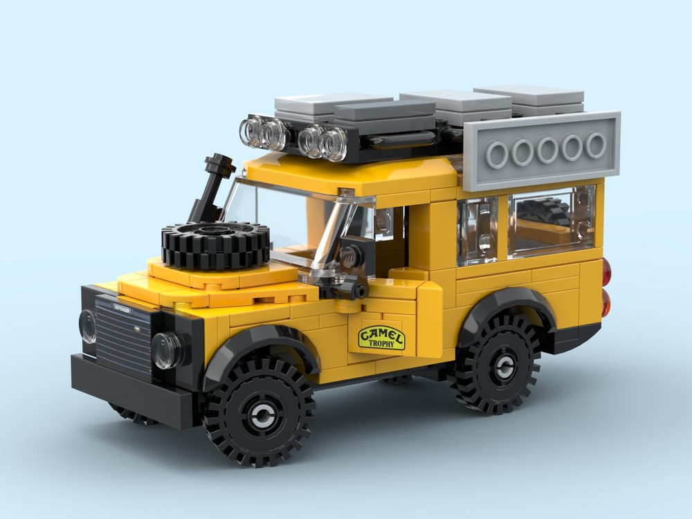 Lego Mod of Classic Defender from Set 40650