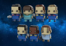 Star Trek: Enterprise Brickheadz Bundle
