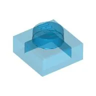 Plate 1 x 1 / Trans-Dark Blue