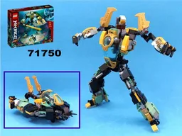 Tutorial:Transformer Submarine from LEGO Ninjago 71750 Lloyd's Hydro Mech
