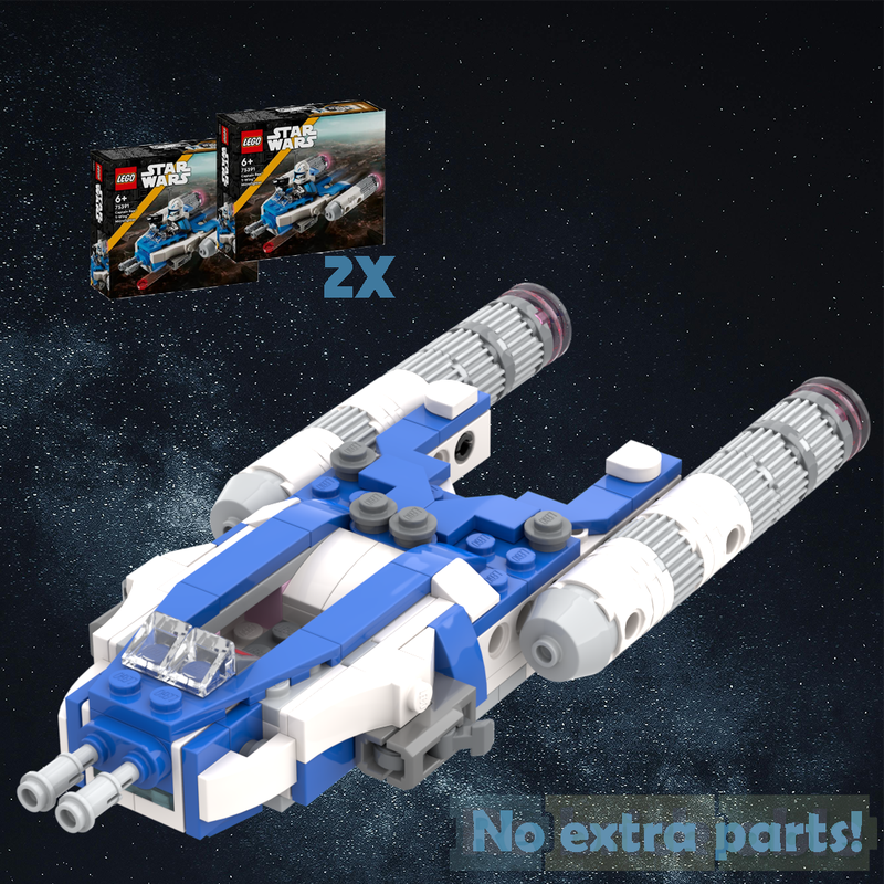 Lego Bigger Captain Rex microfighter