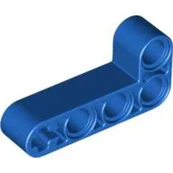 Technic Beam 2 x 4 L-Shape Thick / Blue