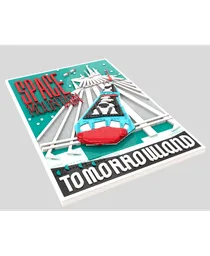 Space Mountain poster instructions