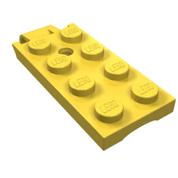 Hinge Plate 2 x 5 Top / Yellow