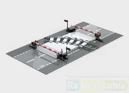 Railway crossing (turning track)