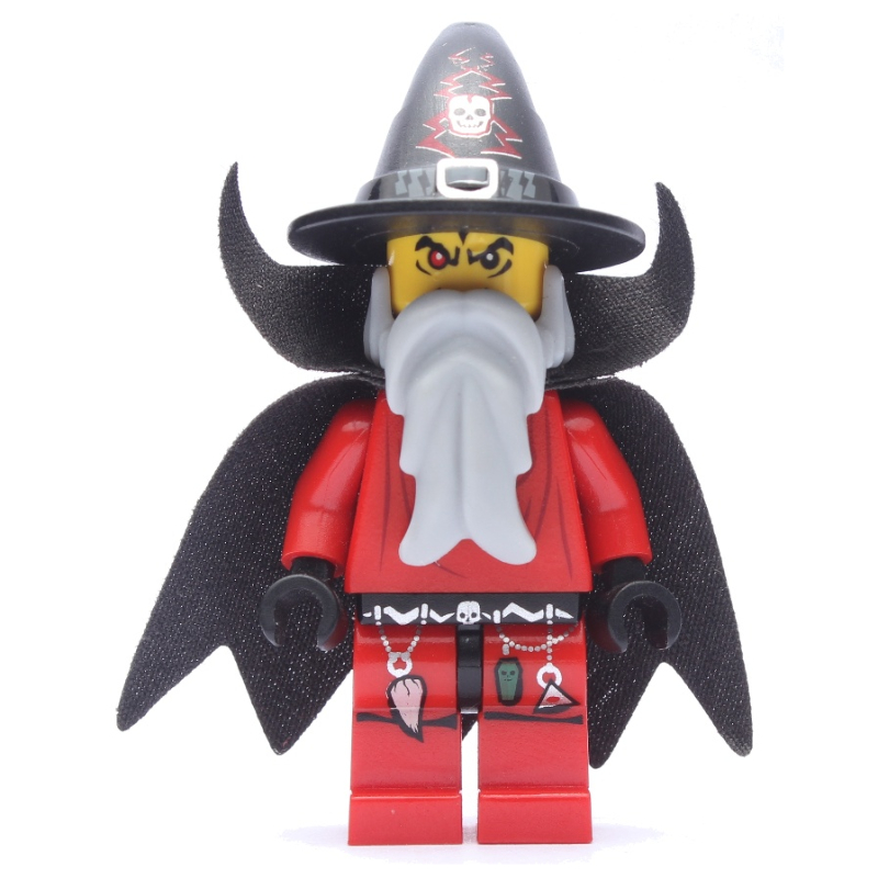 Lego Wizard Morax (Fantasy Era) - Evil, Cape