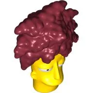 Minifig Head Special, Simpsons, Sideshow Bob / Yellow