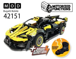 42151 Bugatti Bolide RC MOD for Buggy Motors