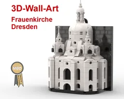 Frauenkirche Dresden, 3D-Wall-Art