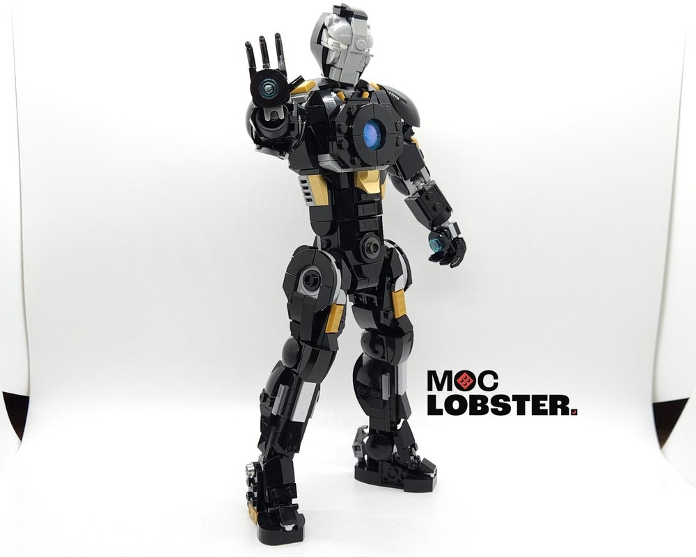 Lego Iron Man Black and Gold