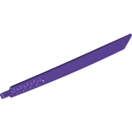 Lego Propeller 1 Blade 2 x 16 with Axle / Dark Purple