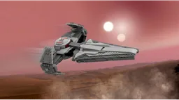 Sith Infiltrator Total Conversion - Playscale Scimitar