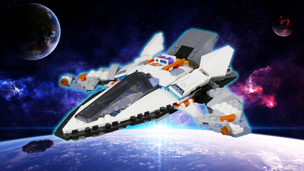 Lego 60430 Spectre - Interstellar Spaceship alternate build