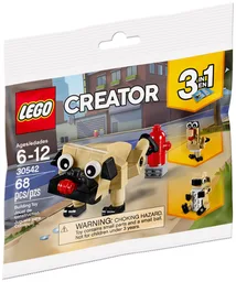Cute Pug polybag