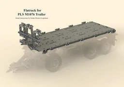 Flatrack for PLS M1076 Trailer