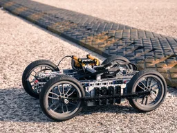 BuWizz powered Technic speed record breaker - over 40 km/h