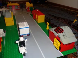 Double loop track layout