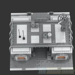 Modular Coruscant barracks