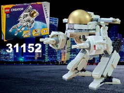 ED-209 Mech (Robocop 1 movie) , alternative built of set 31152