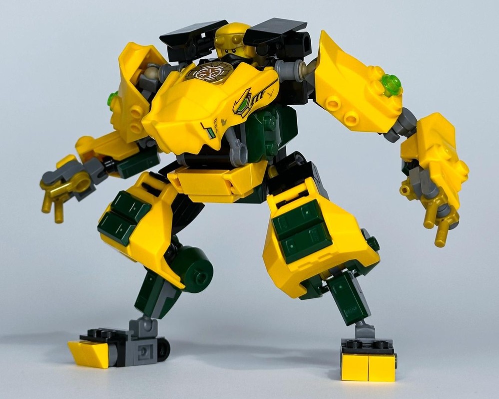 Lego Arin's Dragon Mech (Administration) LEGO 71794 modification