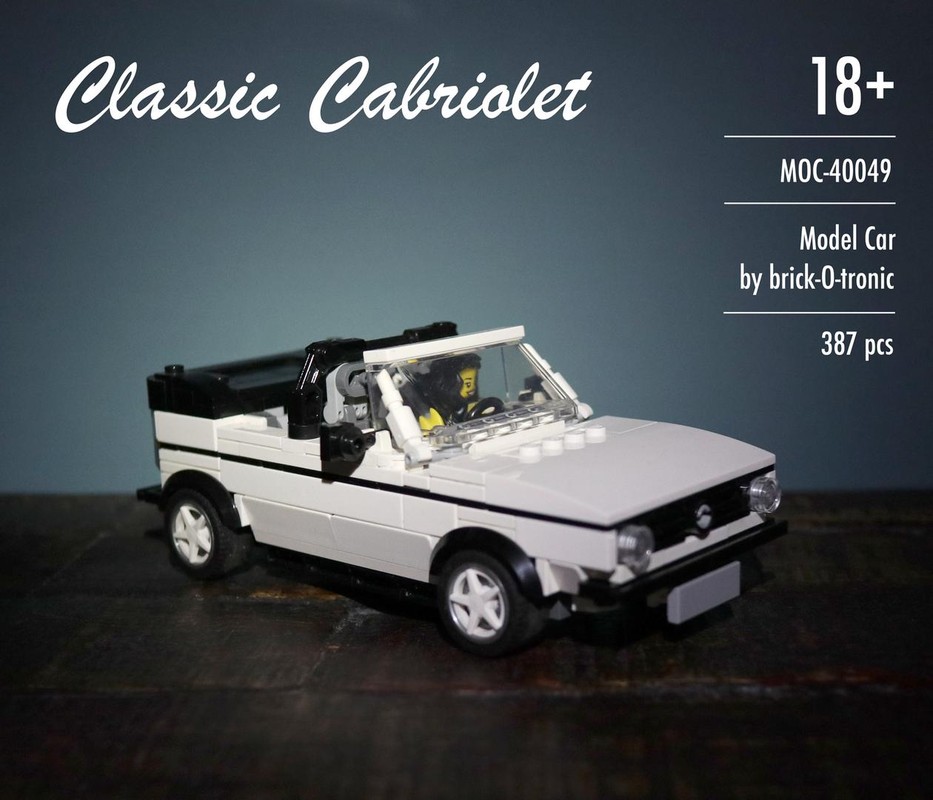 Lego Classic Cabriolet inspired