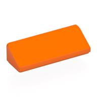 Lego Brick Sloped 30° 1 x 3 x 2/3 / Orange